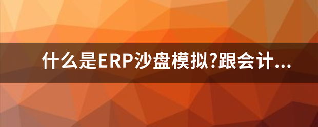 什么是ERP沙盤模擬崗位實訓報告?zhèn)€人總結收得體會(系統軟件最